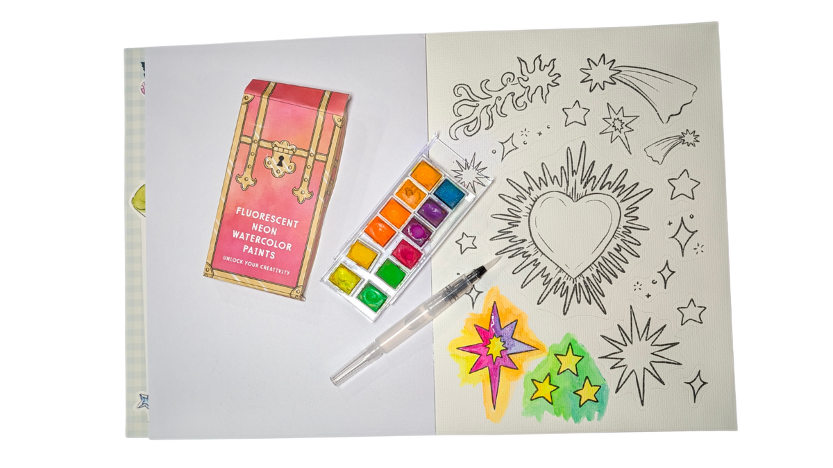 Build Your Own Watercolor Stickerbook Bundle