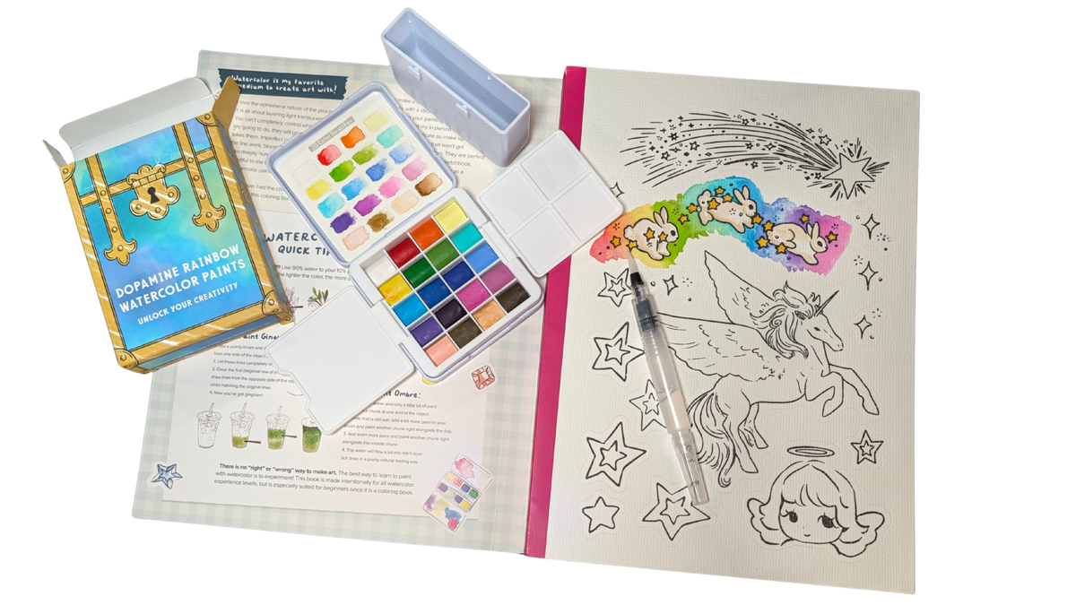 Build Your Own Watercolor Stickerbook Bundle