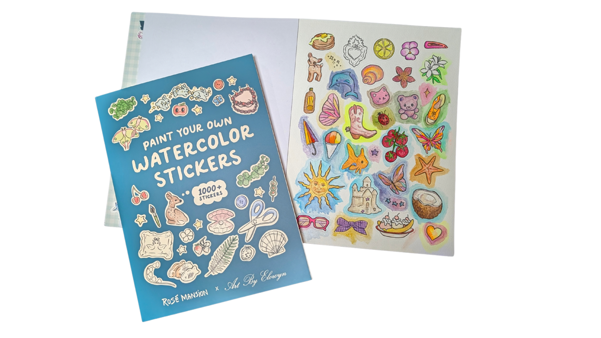 Build Your Own Watercolor Stickerbook Bundle